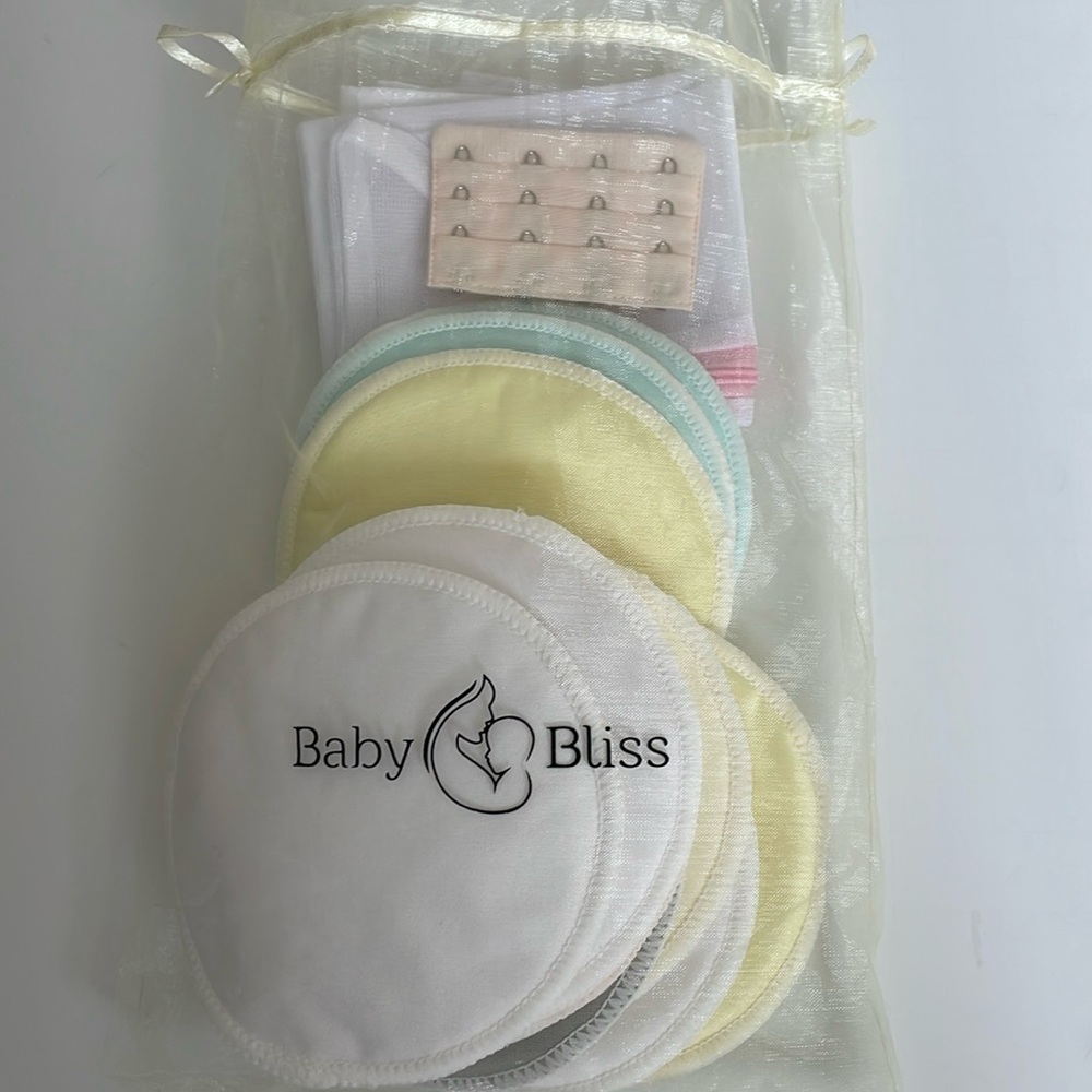 Baby Bliss reusable breast pads